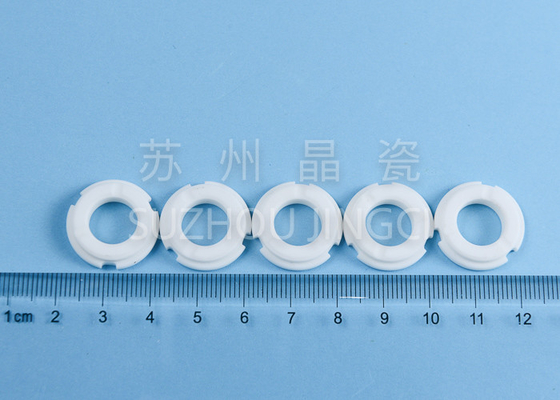 Hoge Precisiealumina Ceramische Ring, het Zirconiumdioxyde Ceramische Ringen van de Duwverbinding